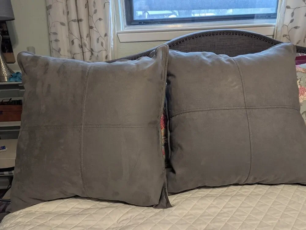 pottery barn pillow covers 2- 24 x 24